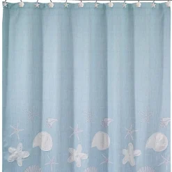 Avanti Sequin Shell Shower Curtain