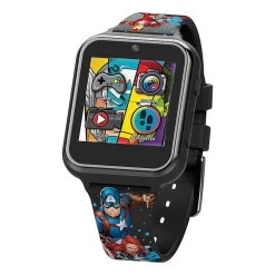 Avengers Marvel Boys Black Smart Watch Avg4597jc