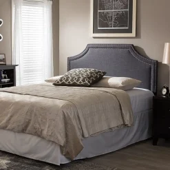 Avignon Upholstered Headboard with Nailhead Trim