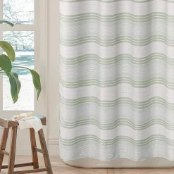 Awesome Home™ Beach Stripe Shower Curtain