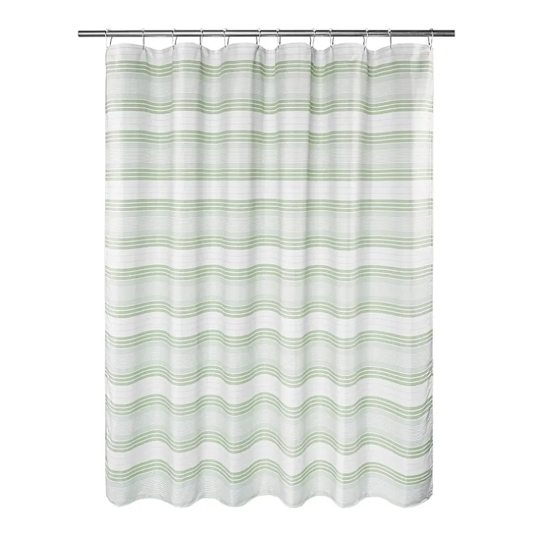 Awesome Home™ Beach Stripe Shower Curtain