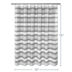 Awesome Home™ Beach Stripe Shower Curtain