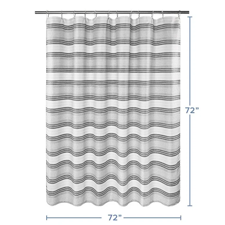 Awesome Home™ Beach Stripe Shower Curtain