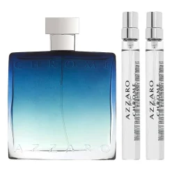 Azzaro Chrome Eau De Parfum 3-Pc Gift Set ($174 Value)