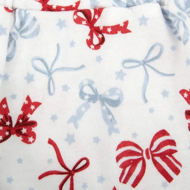 Baby Essentials Americana Baby Girls 2-pc. Short Set
