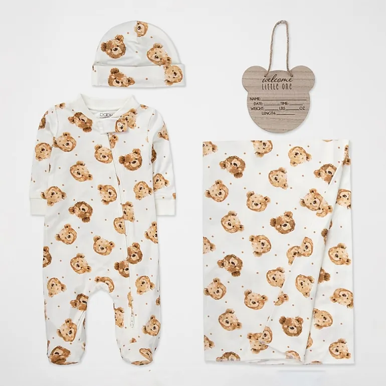 Baby Essentials Baby Boys 4-pc. Baby Clothing Set