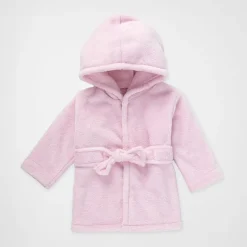 Baby Essentials 0-9 Month Baby Girls Knee Length Long Sleeve Robe