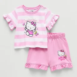 Baby Girls Hello Kitty 2-pc. Short Set
