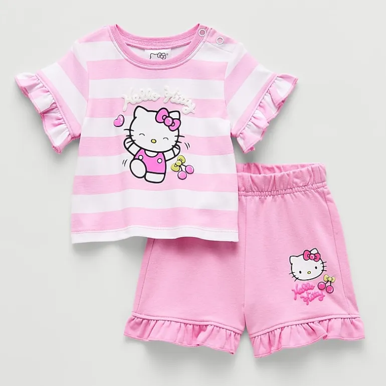 Baby Girls Hello Kitty 2-pc. Short Set