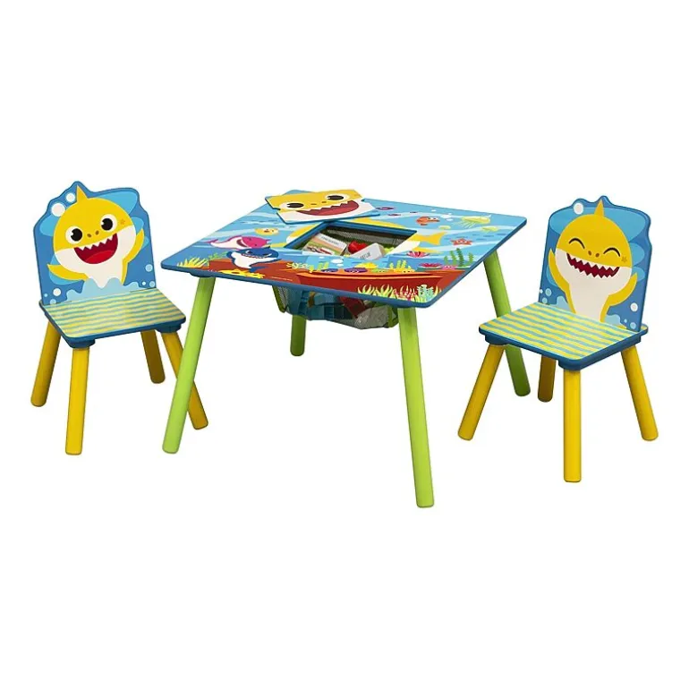 Baby Shark Kids Table and Chair Set