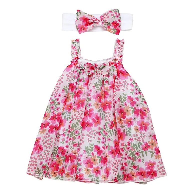 Baby Starters Baby Girls 2-pc. Sleeveless A-Line Dress