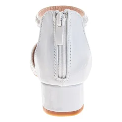 Badgley Mischka Toddler Round Closed Toe Block Heel Pumps