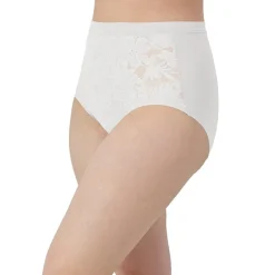 Bali Breathe Cotton Modal Lace High Rise Brief DFCLBF