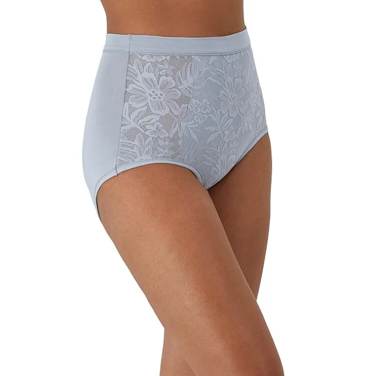 Bali Breathe Cotton Modal Lace High Rise Brief DFCLBF