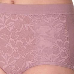 Bali Breathe Cotton Modal Lace High Rise Brief DFCLBF