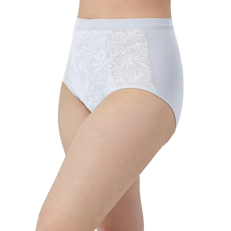 Bali Breathe Cotton Modal Lace High Rise Brief DFCLBF