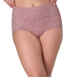 Bali Breathe Cotton Modal Lace High Rise Brief DFCLBF