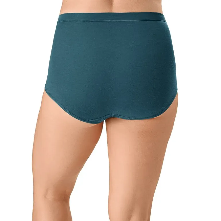 Bali Breathe Cotton Modal Lace High Rise Brief DFCLBF