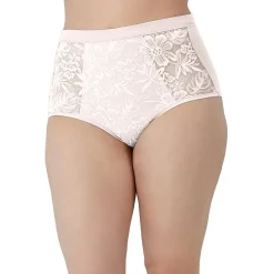 Bali Breathe Cotton Modal Lace High Rise Brief DFCLBF