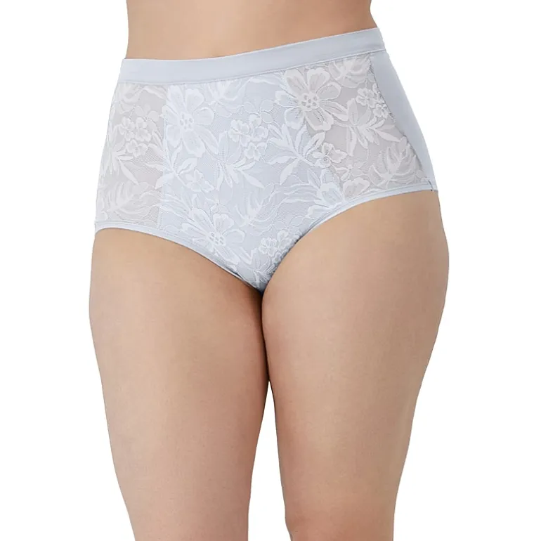 Bali Breathe Cotton Modal Lace High Rise Brief DFCLBF