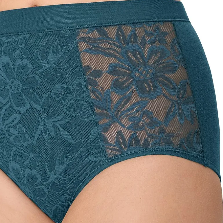 Bali Breathe Cotton Modal Lace High Rise Brief DFCLBF
