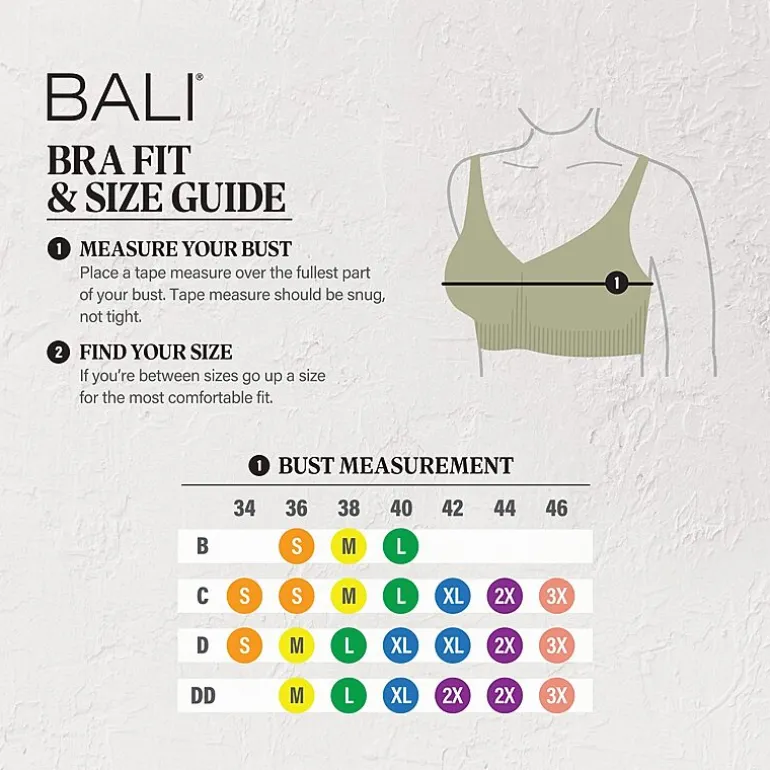 Bali Breathe Cotton Modal Wireless T-Shirt Bra DF7594