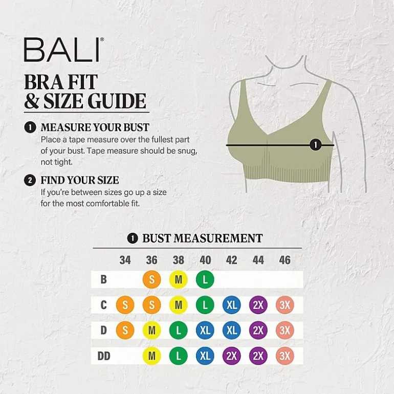 Bali Breathe Cotton Modal Wireless T-Shirt Bra DF7594