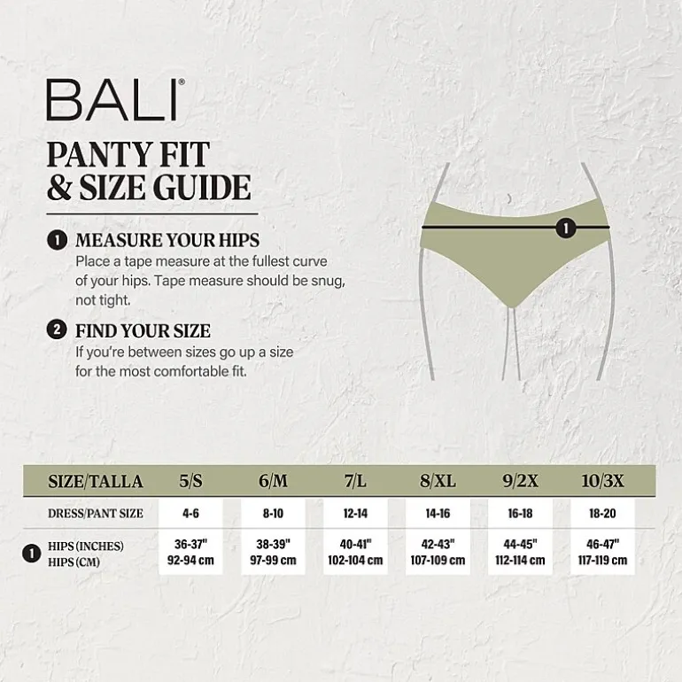 Bali Breathe Tailored Brief Panty Dfcmbf