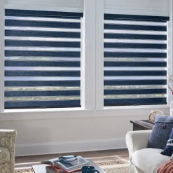 Bali Breezy Layered Custom Light-Filtering Continous Cord Loop Sheer Shade