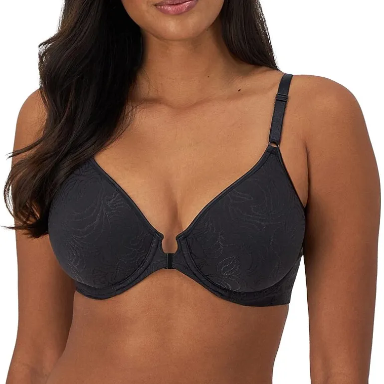 Bali Comfort Revolution® Front Close Shaping Full Coverage T-Shirt Underwire Full Coverage Bra 3p66