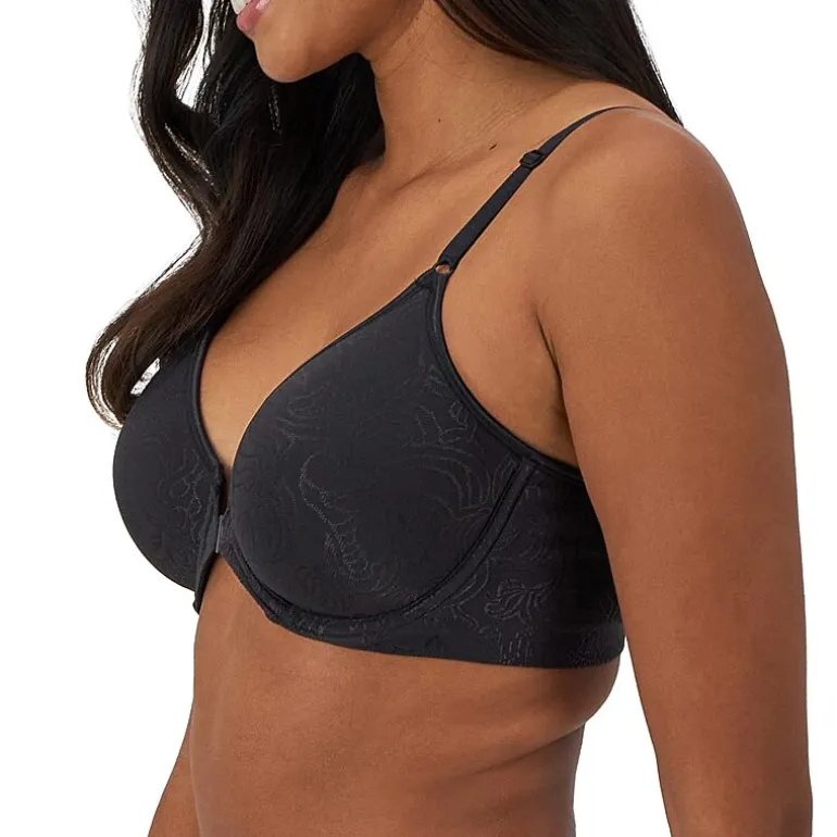 Bali Comfort Revolution® Front Close Shaping Full Coverage T-Shirt Underwire Full Coverage Bra 3p66