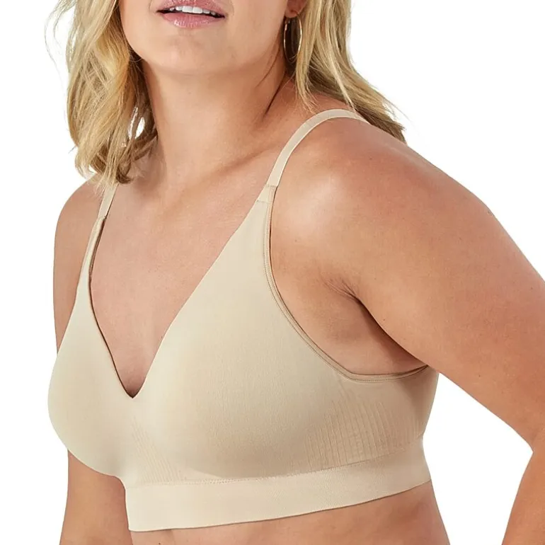 Bali Comfort Revolution Modern Seamless Wireless Full Coverage Bra-Df3380
