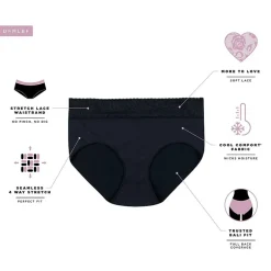 Bali Comfort Revolution Womens Seamless High Cut Panty 303j