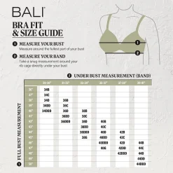 Bali Coolest Smoothing Minimizer Minimizer Bra Df4584