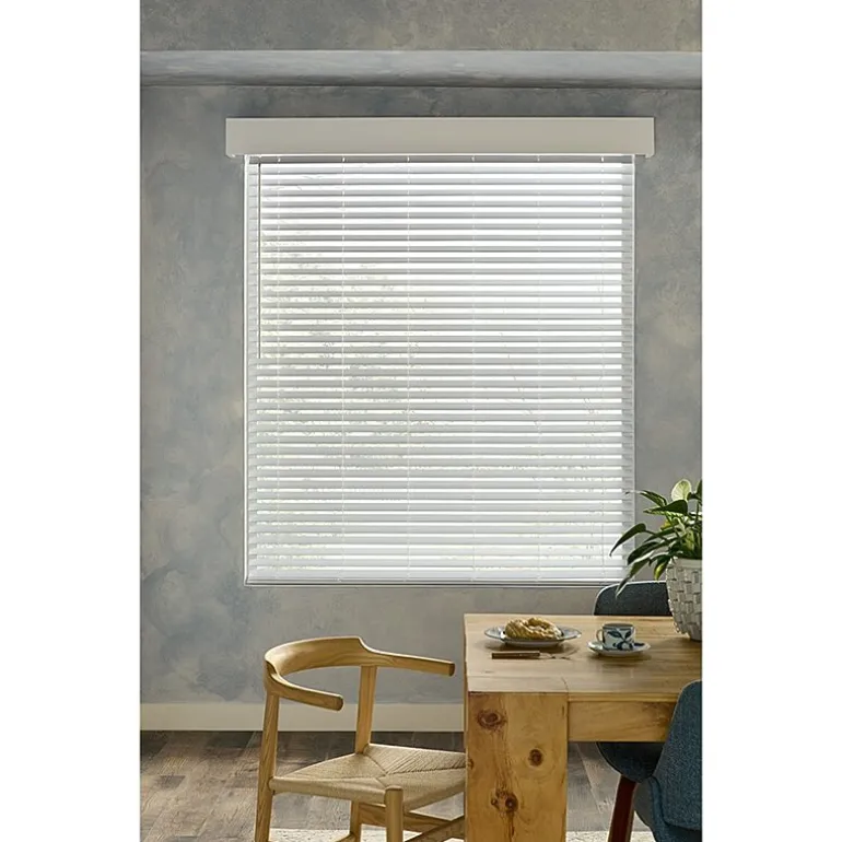 Bali 2" Custom Cordless Faux Wood Blinds