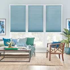 Bali Halo 1/2in Double Cell Custom Cordless Light-Filtering Cellular Shade