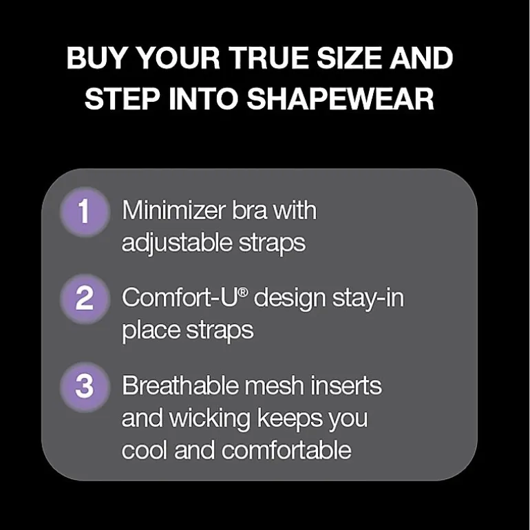 Bali Passion For Comfort Minimizer Body Shaper Df1009