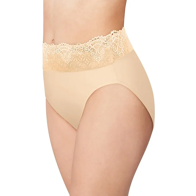 Bali Passion For Comfort Womens High Cut Panty Dfpc62