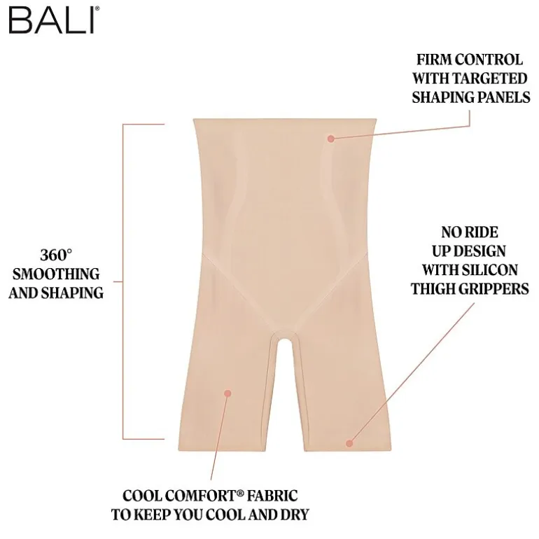 Bali Tummy Panel Thigh Slimmers Dfs201
