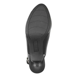 BANDOLINO Melt Womens Round Open Toe Cone Heel Pumps