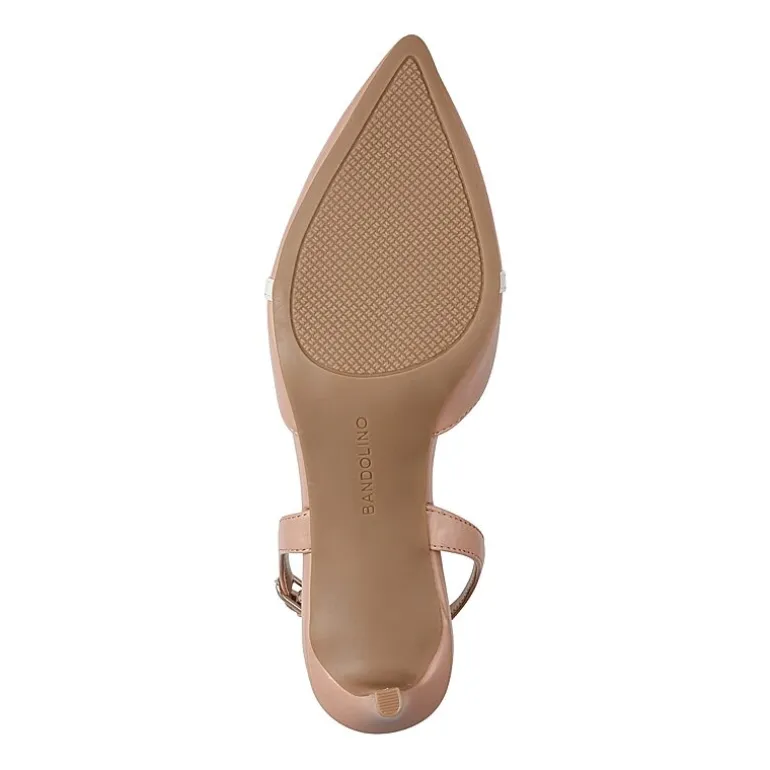 BANDOLINO Pracen Womens Pointed Closed Toe Cone Heel Pumps