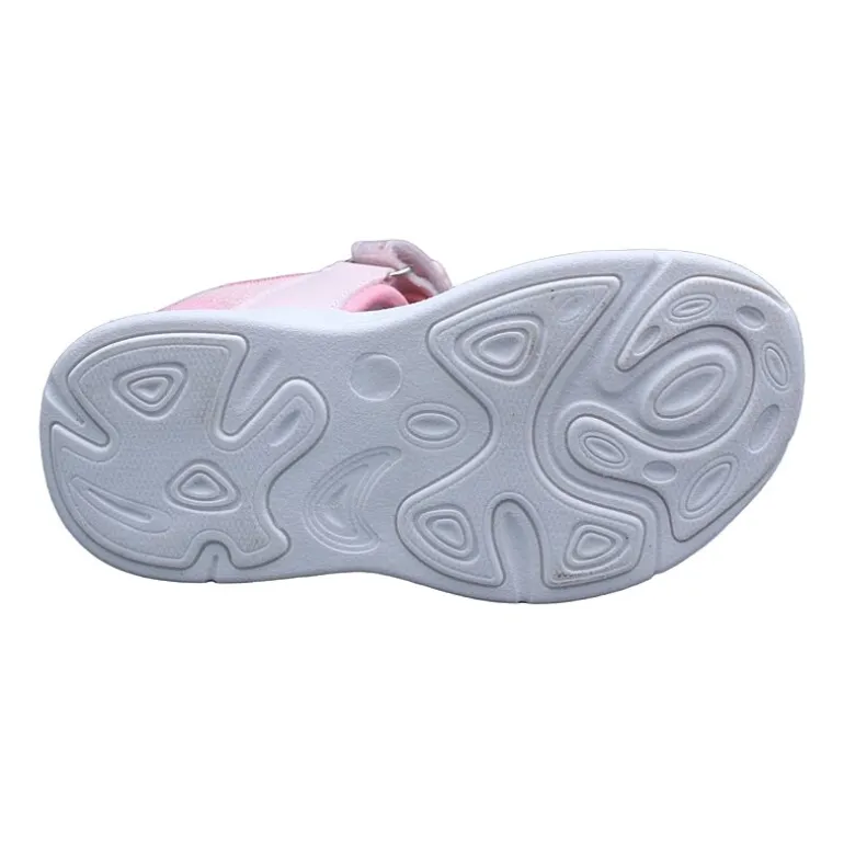 Barbie Light Up Toddler Girls Barbie Adjustable Strap Footbed Sandals