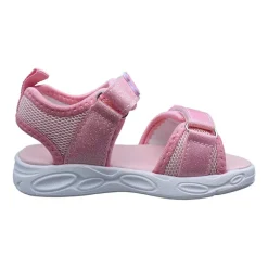 Barbie Light Up Toddler Girls Barbie Adjustable Strap Footbed Sandals