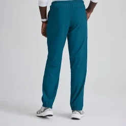 Barco One 0217 Amplify 7-Pocket Zip-Fly Mens Big and Tall Tag Free Stretch Fabric Moisture Wicking Scrub Pant