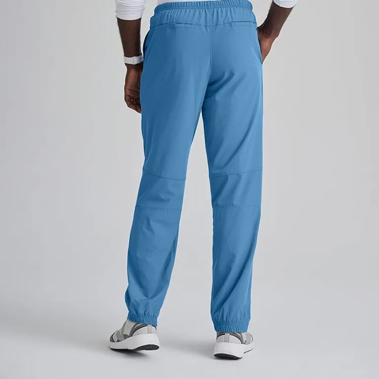 Barco One 0217 Amplify 7-Pocket Zip-Fly Mens Big and Tall Tag Free Stretch Fabric Moisture Wicking Scrub Pant