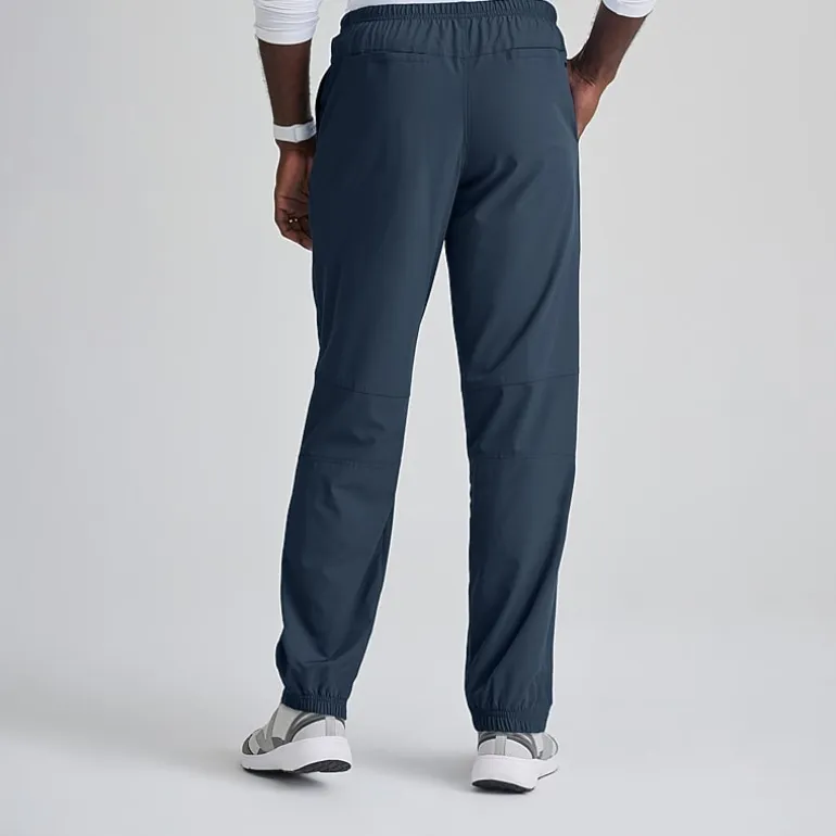 Barco One 0217 Amplify 7-Pocket Zip-Fly Mens Big and Tall Tag Free Stretch Fabric Moisture Wicking Scrub Pant