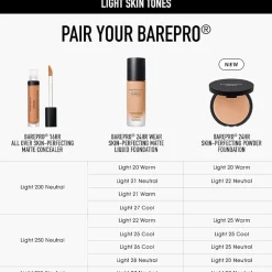 bareMinerals Barepro® 24hr Skin Perfecting Talc-Free Matte Powder Foundation