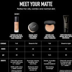 bareMinerals Barepro® 24hr Wear Skin-Perfecting Matte Liquid Foundation Mineral SPF 20