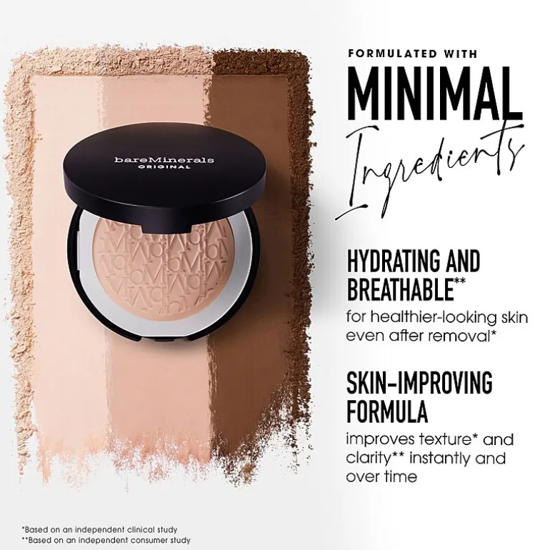 bareMinerals Original Talc-Free Pressed Powder Foundation Mineral SPF 15