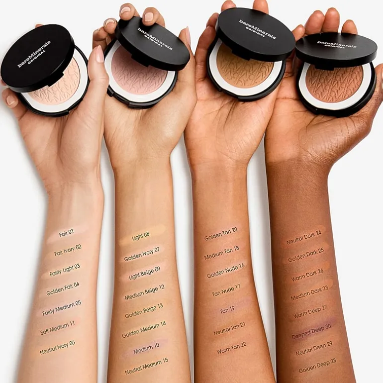 bareMinerals Original Talc-Free Pressed Powder Foundation Mineral SPF 15